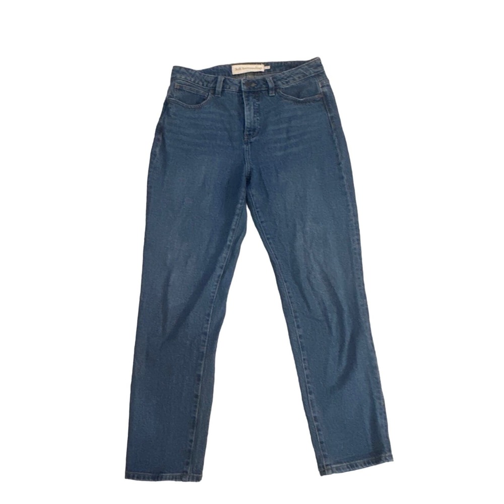 Women 8 Soft Surroundings 2EM06 The Ultimate Denim Vintage Girlfriend Jeans Pant